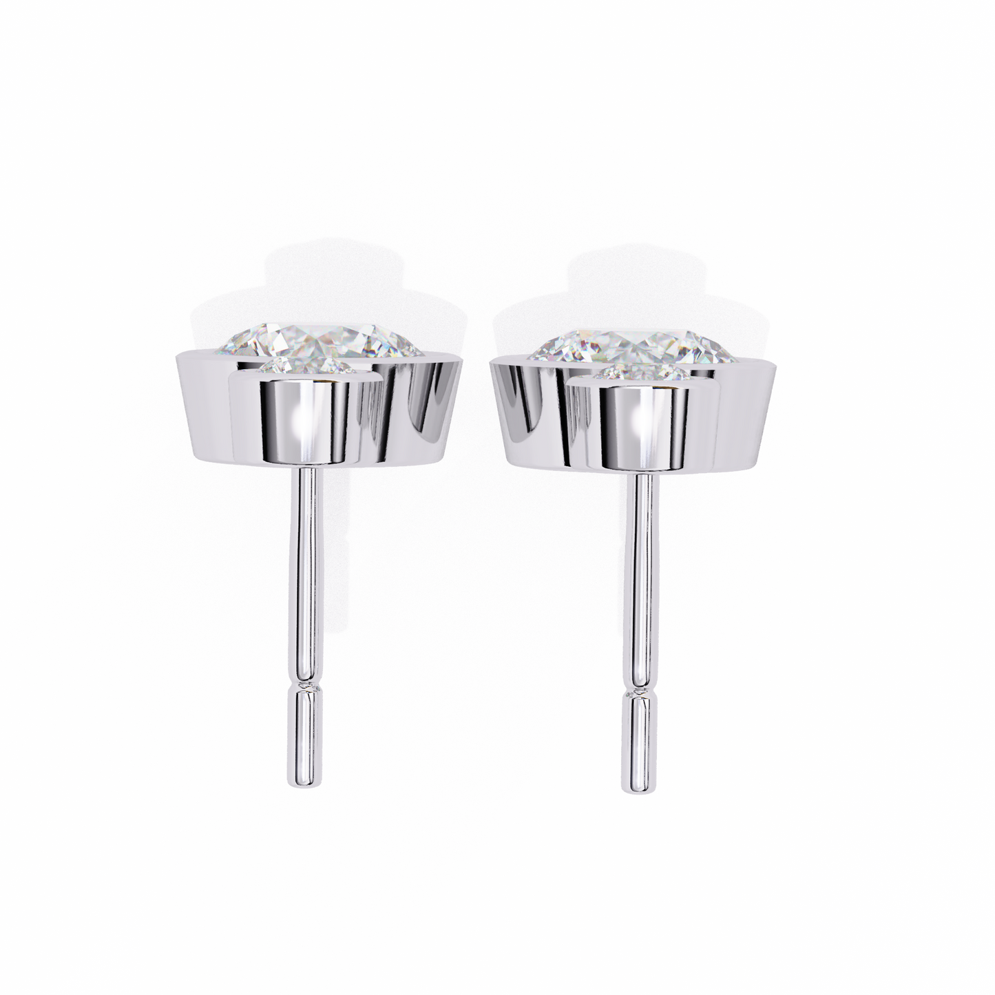 Evoke Drop Diamond Earrings