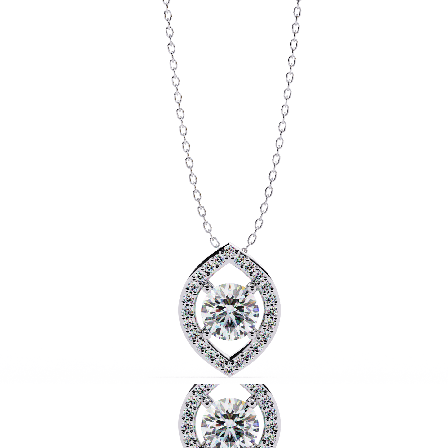 Celestial Eye Diamond Pendant (Chain Sold Separately)
