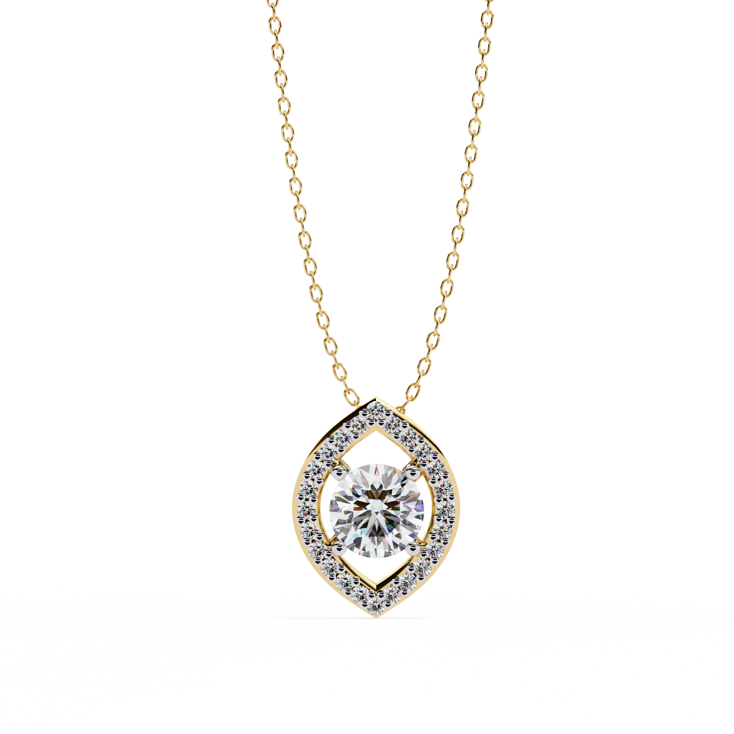 Celestial Eye Diamond Pendant (Chain Sold Separately)