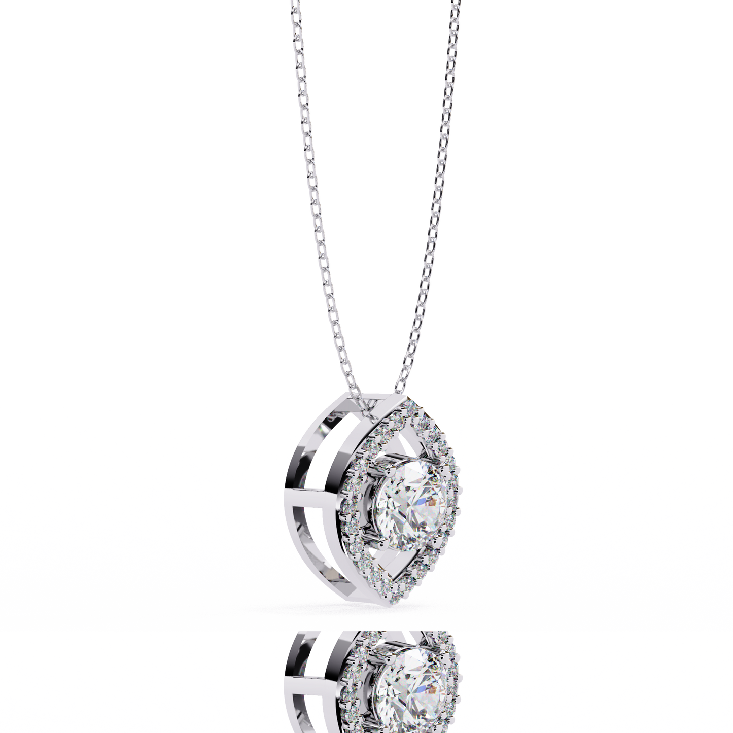 Celestial Eye Diamond Pendant (Chain Sold Separately)