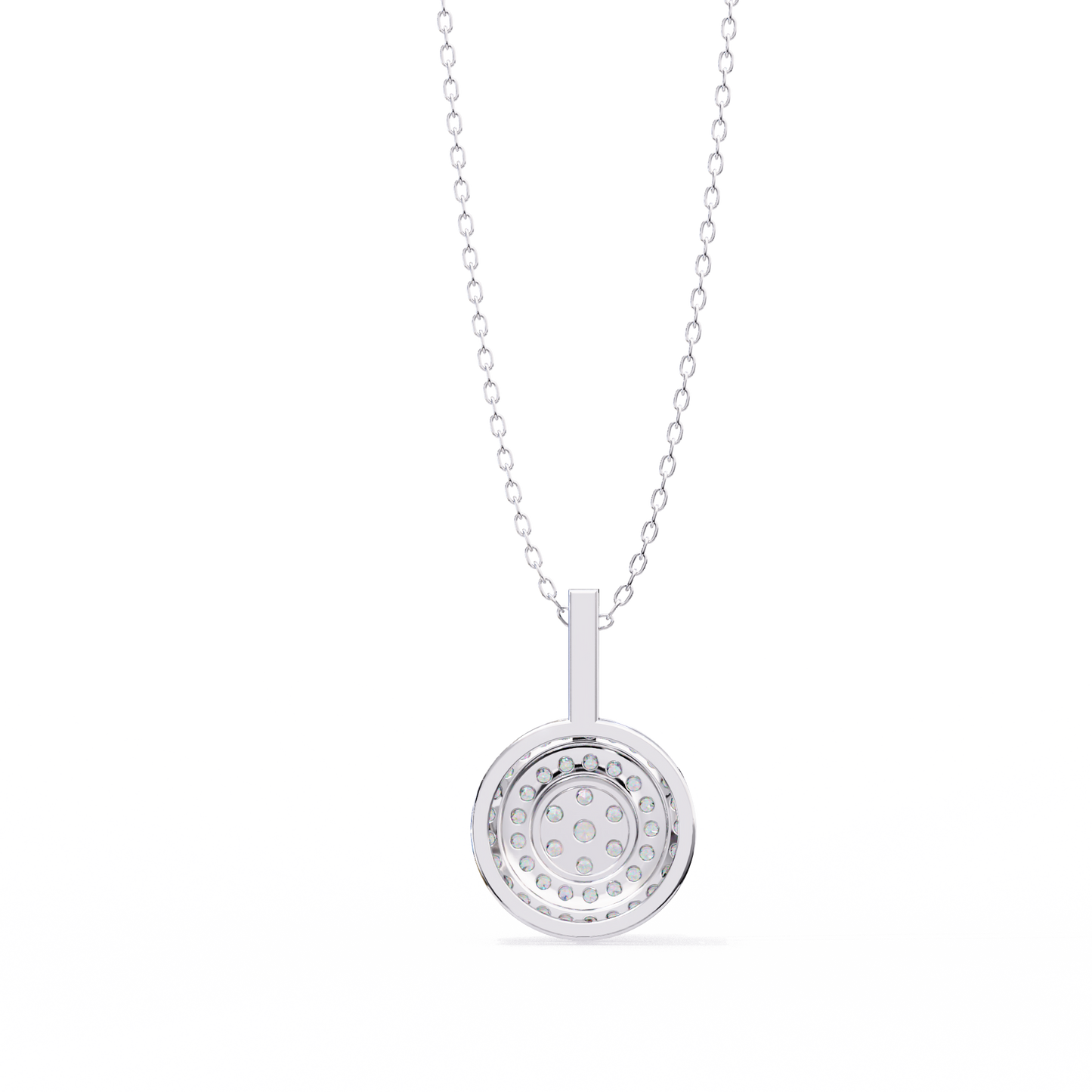 Buttercup Round Diamond Pendant (Chain Sold Separately)