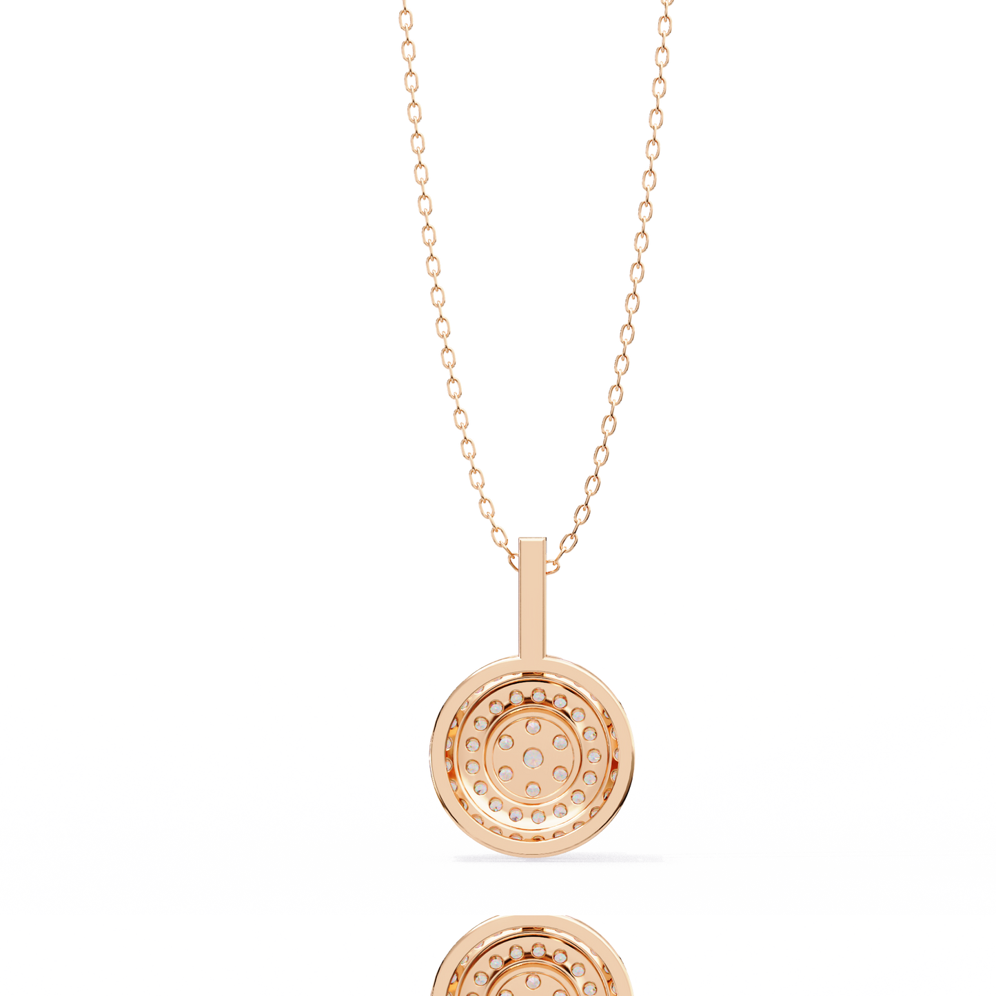 Buttercup Round Diamond Pendant (Chain Sold Separately)