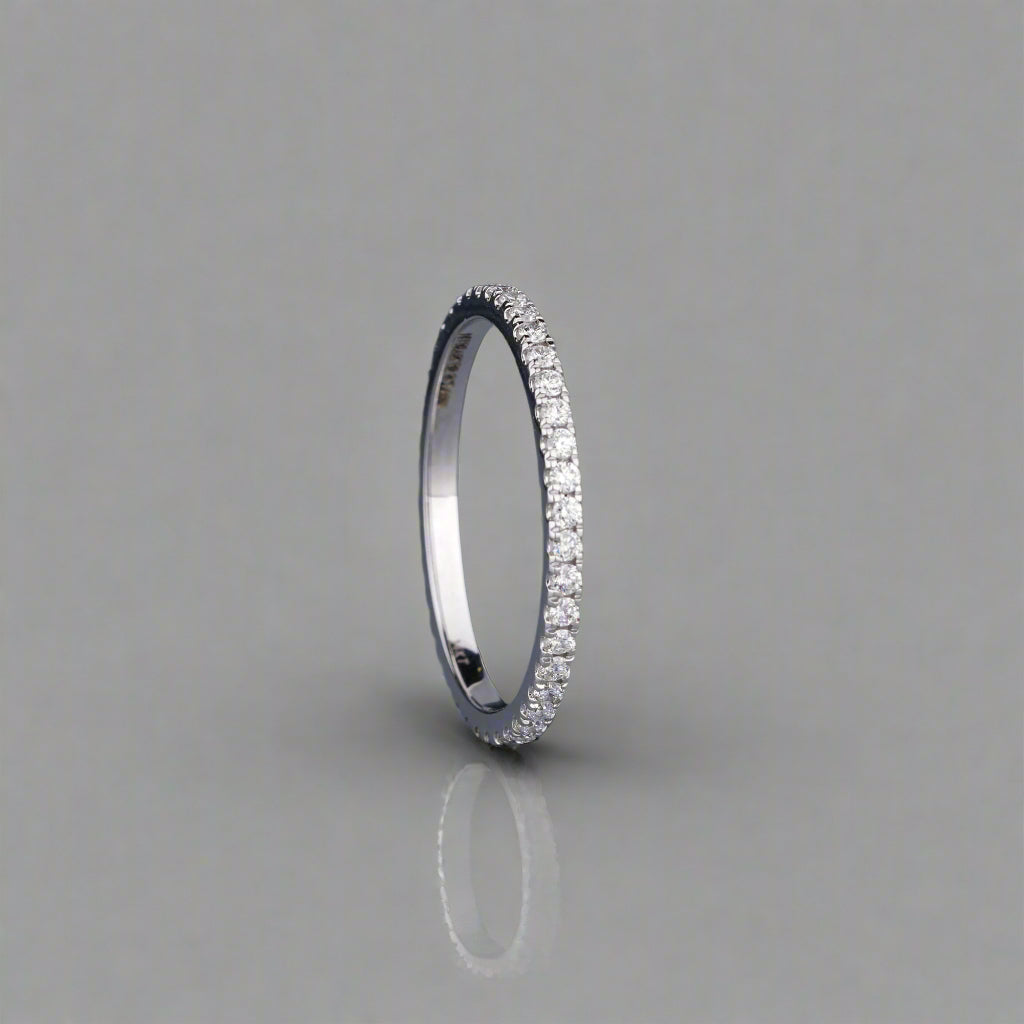 Simple Diamond Eternity Band