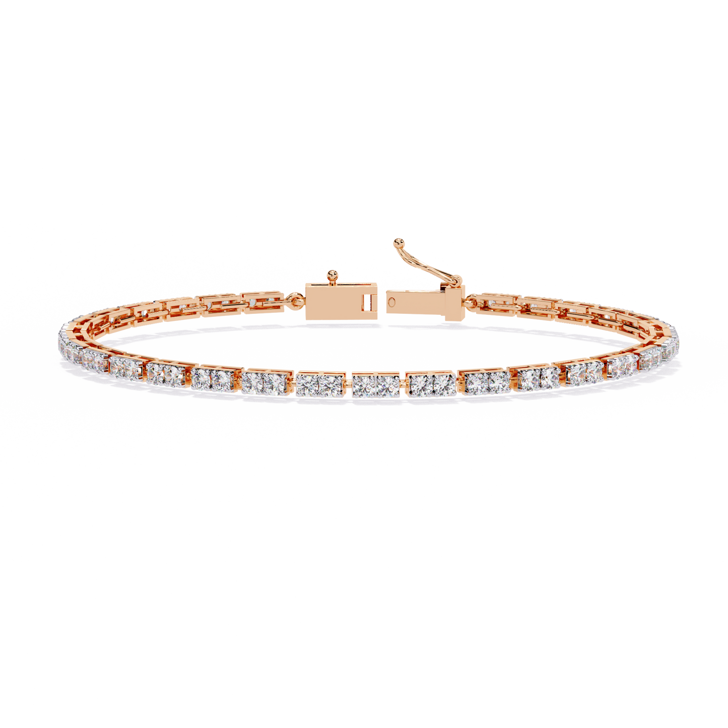 Charmara Round Diamond Bracelet
