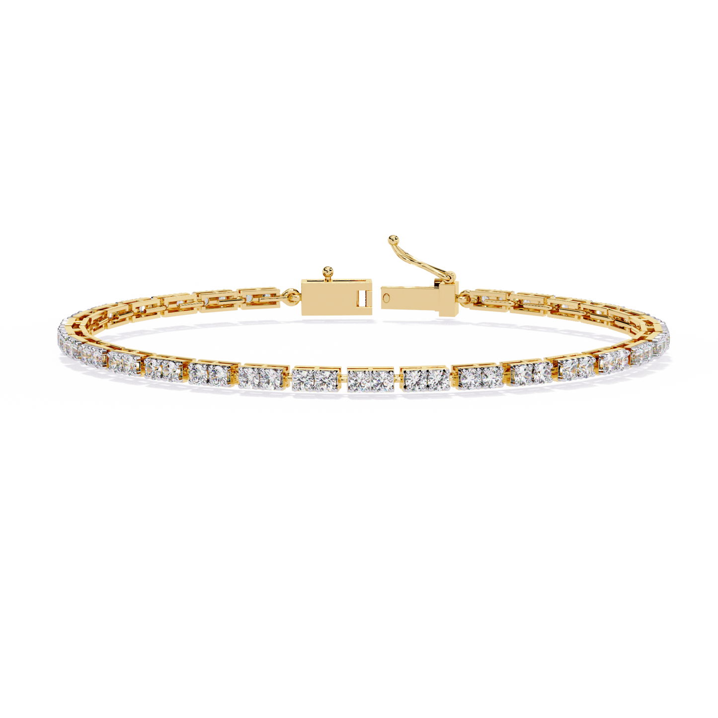 Charmara Round Diamond Bracelet