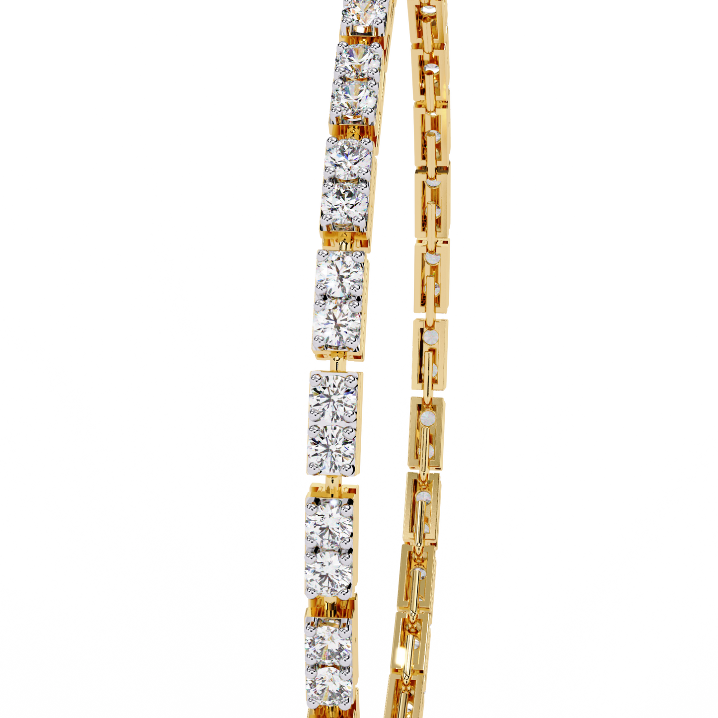 Charmara Round Diamond Bracelet