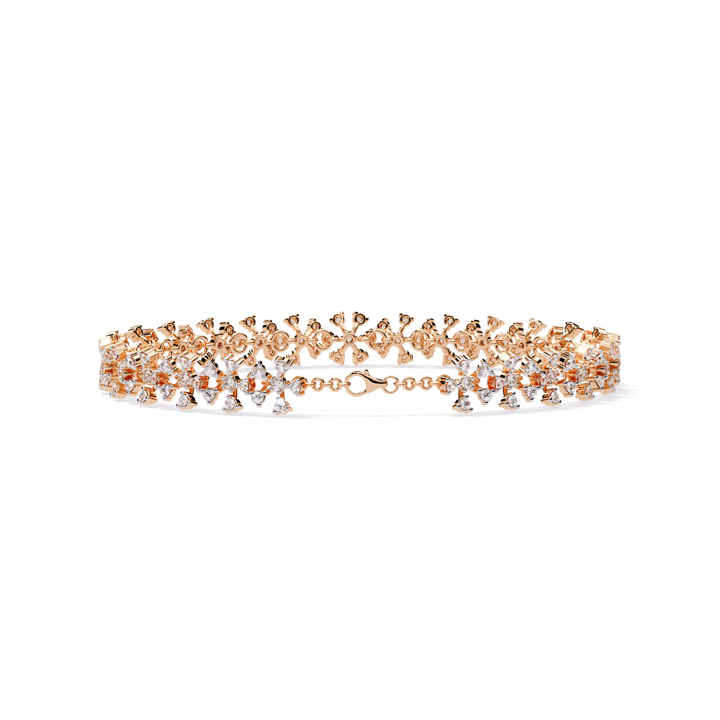 PulseCuff Round Diamond Bracelet