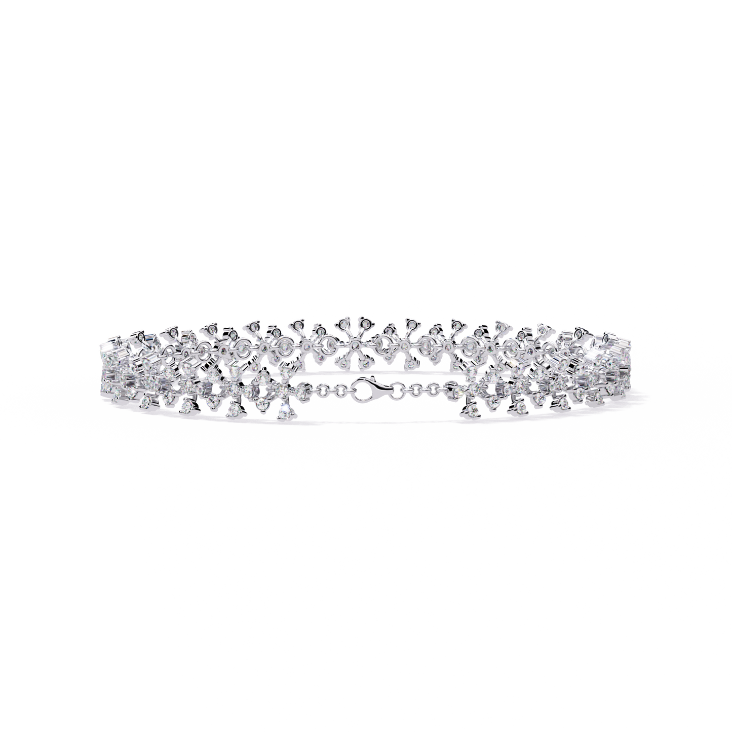 PulseCuff Round Diamond Bracelet
