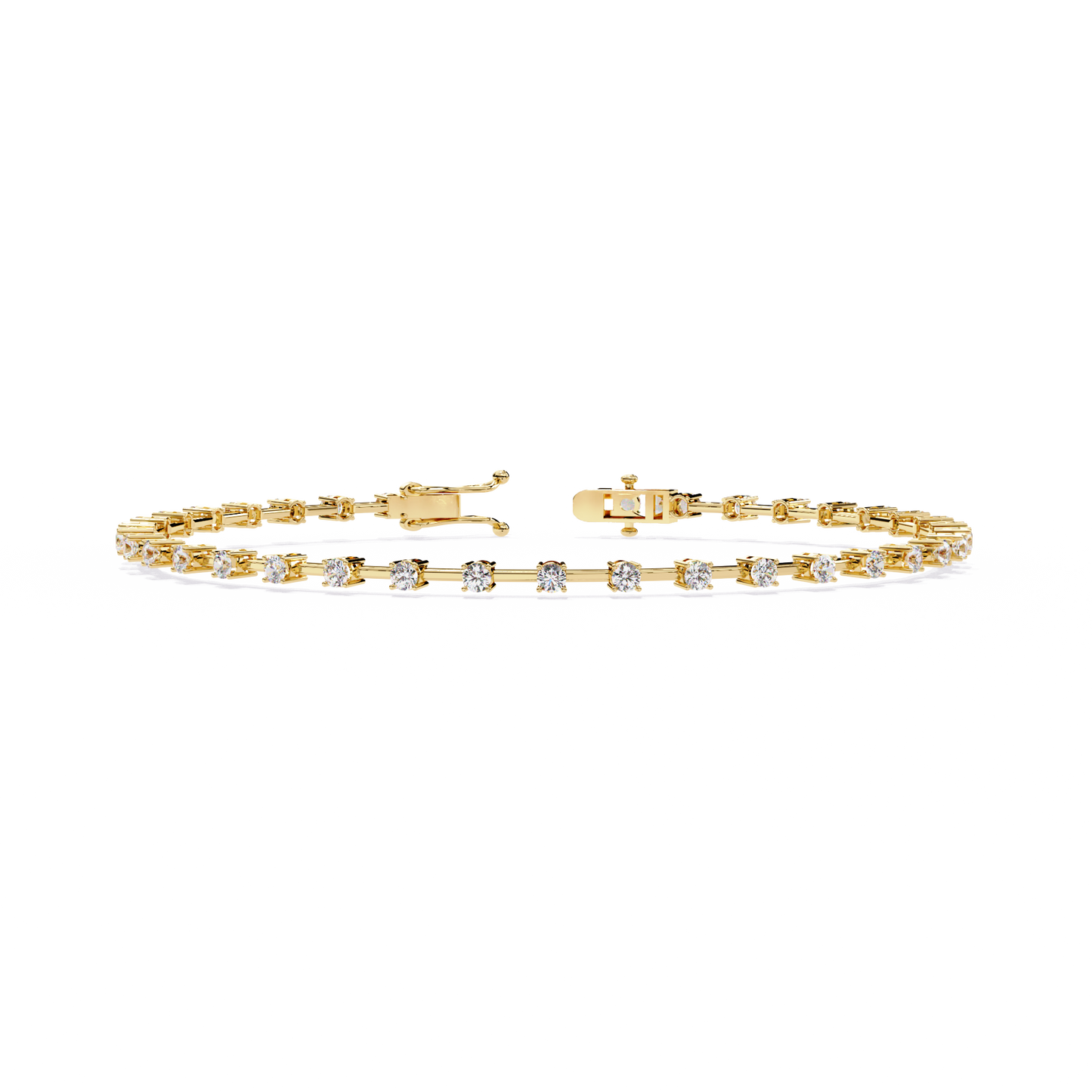 Petra Round Diamond Bracelet