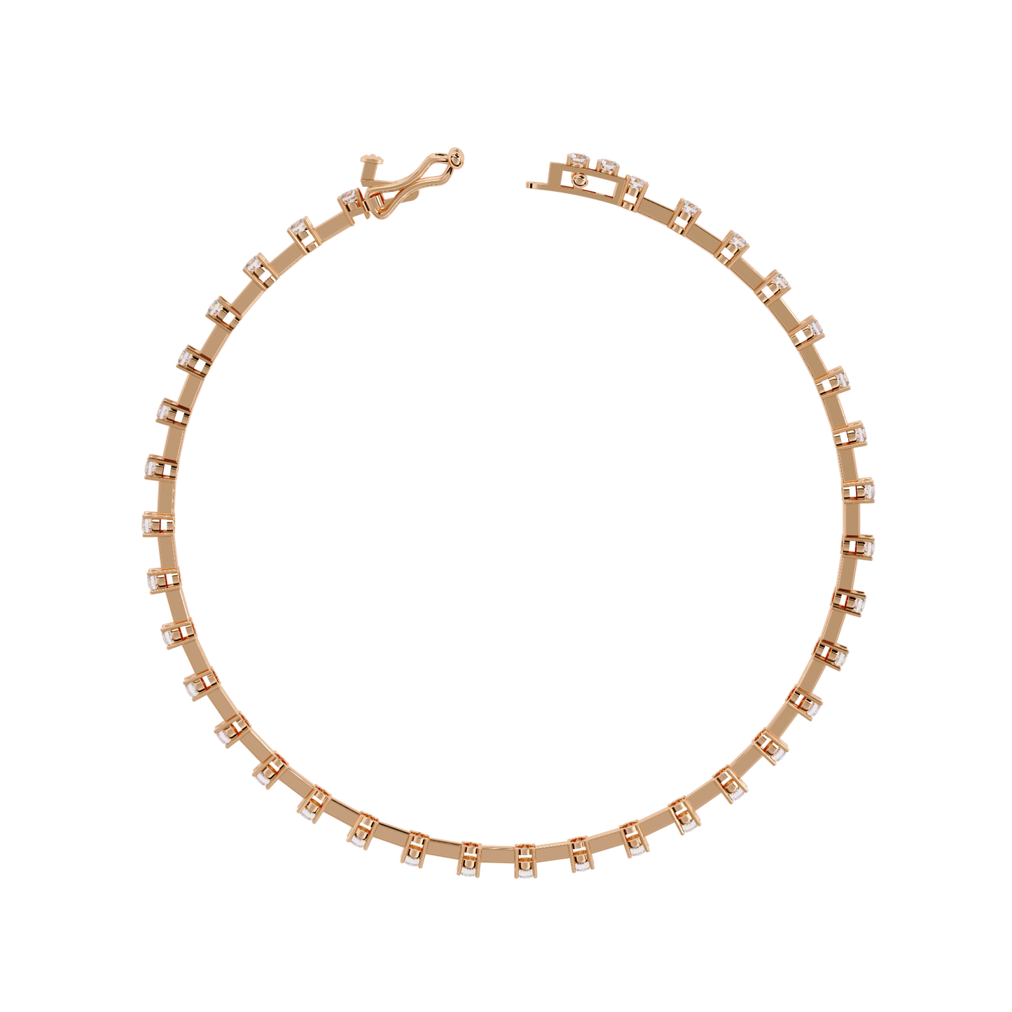 Petra Round Diamond Bracelet