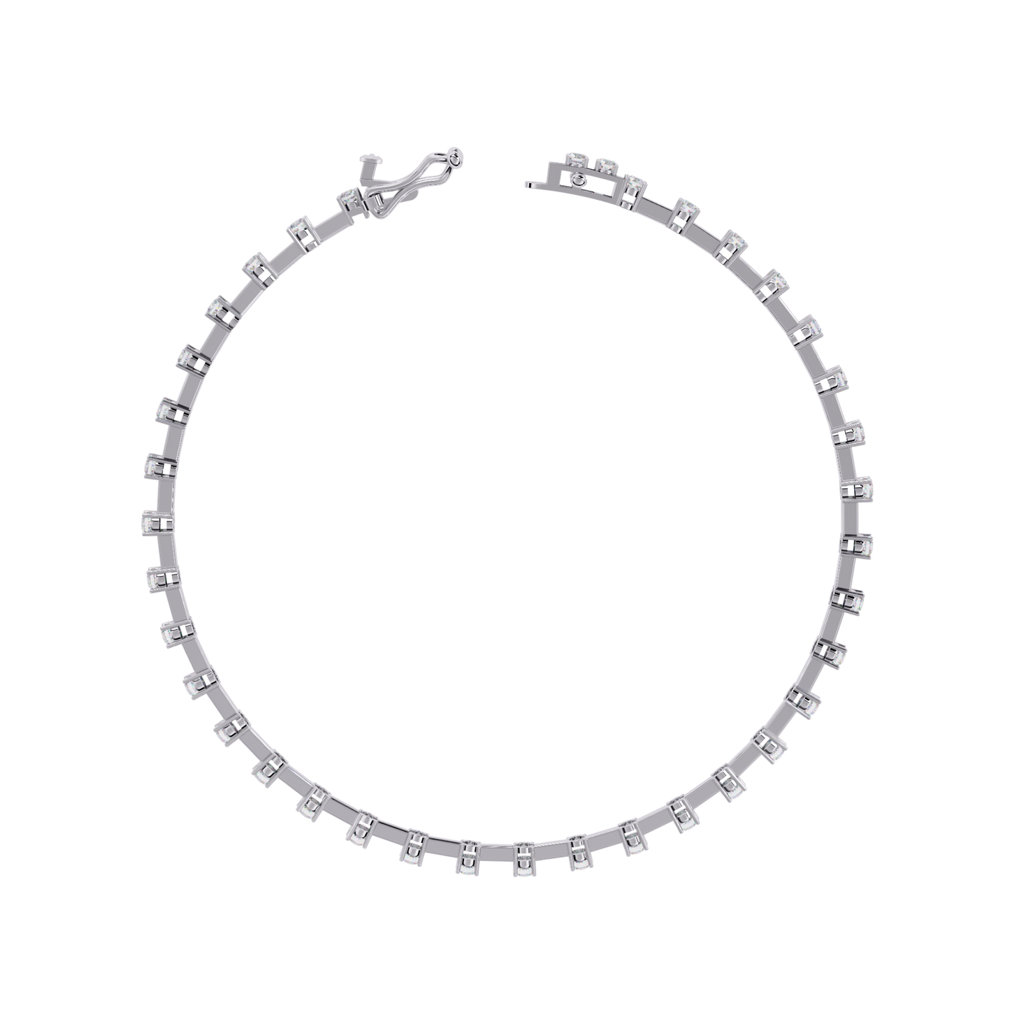 Petra Round Diamond Bracelet