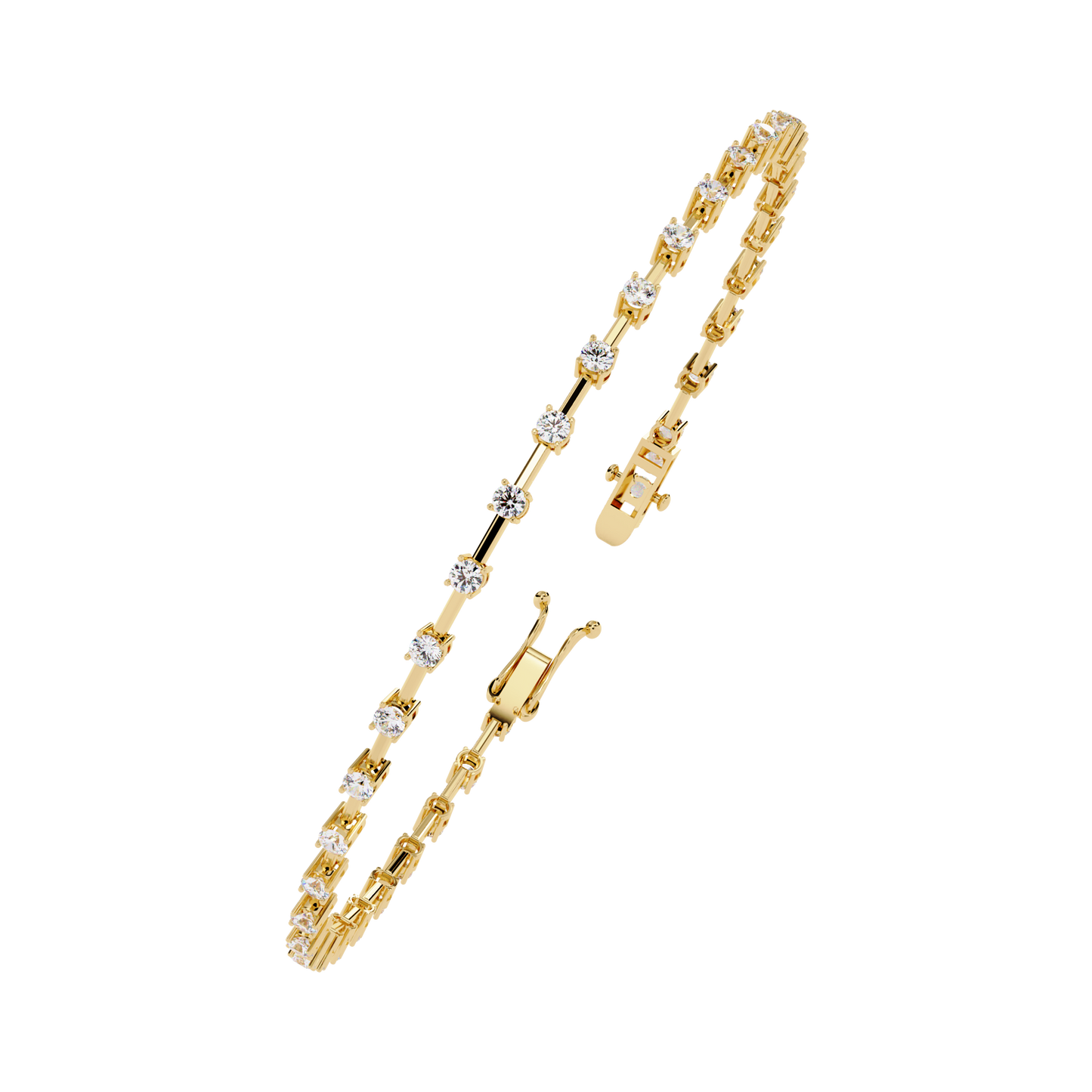 Petra Round Diamond Bracelet