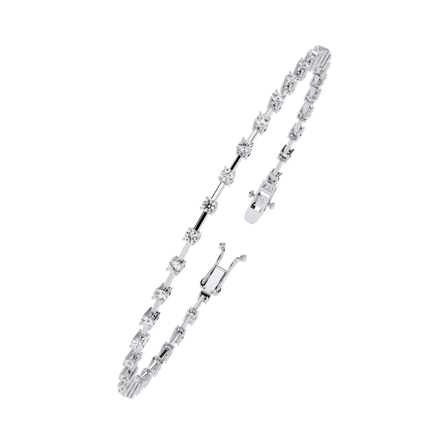 Petra Round Diamond Bracelet