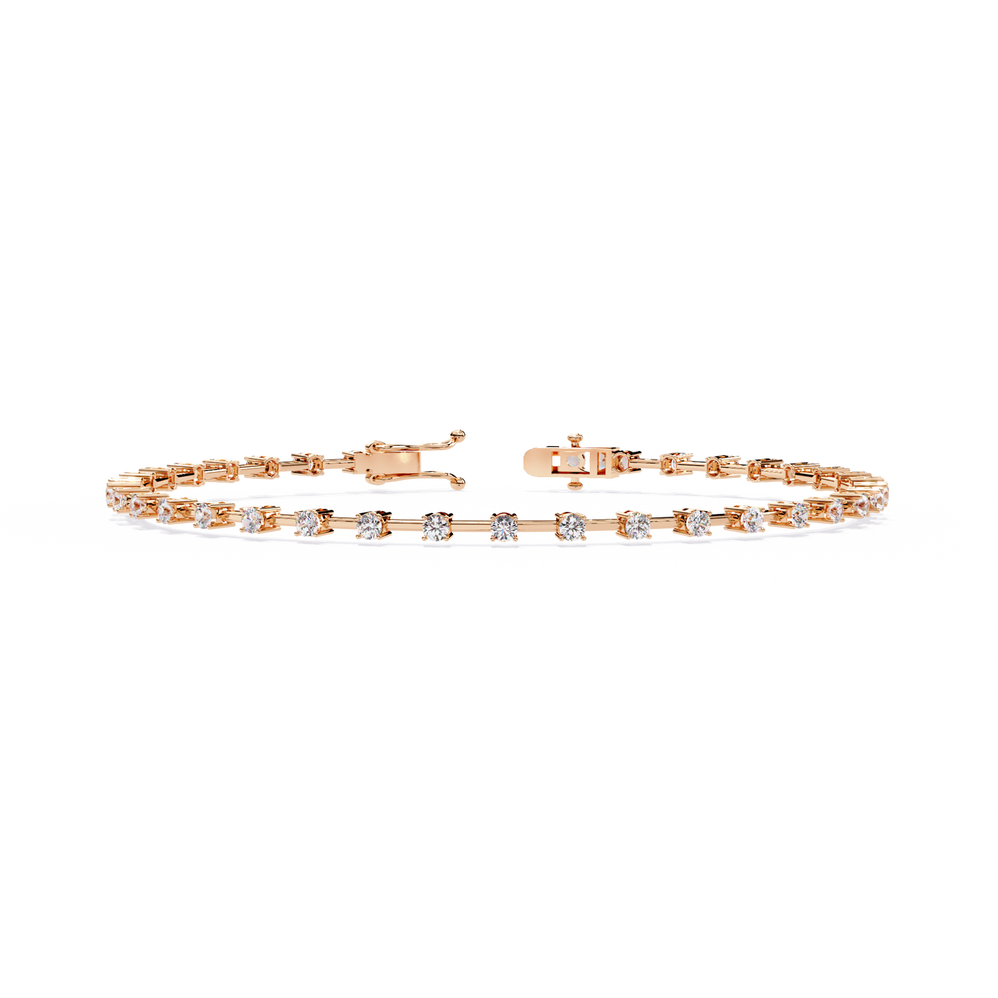 Petra Round Diamond Bracelet