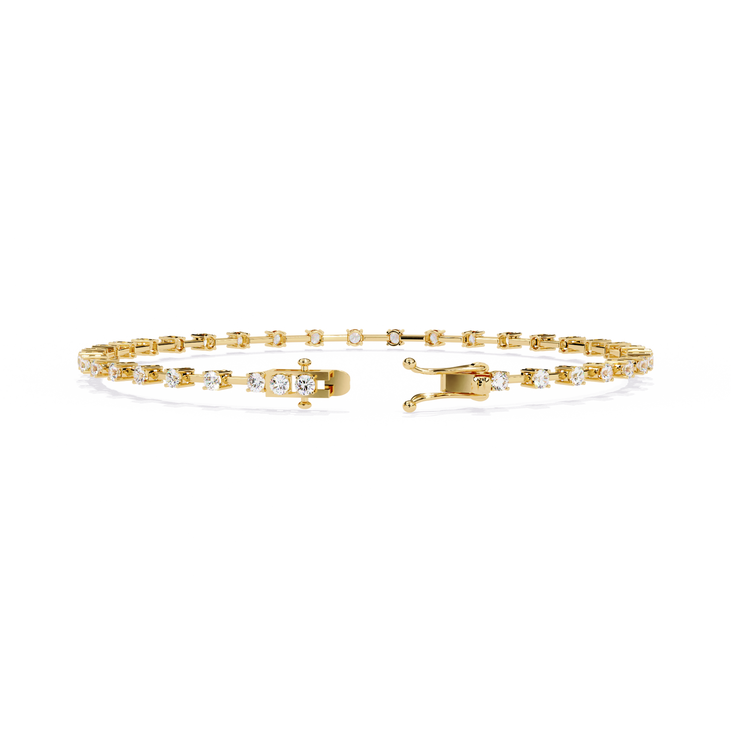 Petra Round Diamond Bracelet