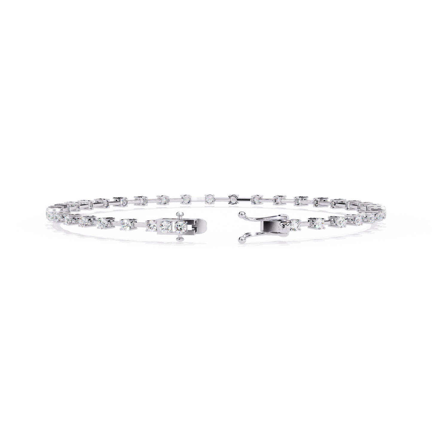 Petra Round Diamond Bracelet