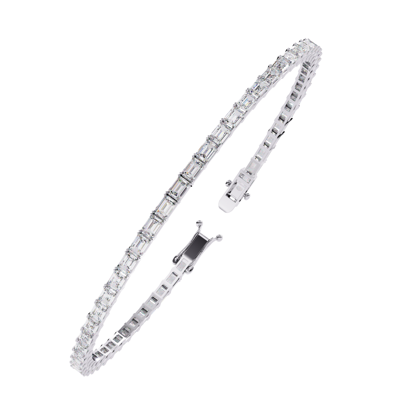 Petra Emerald Diamond Bracelet