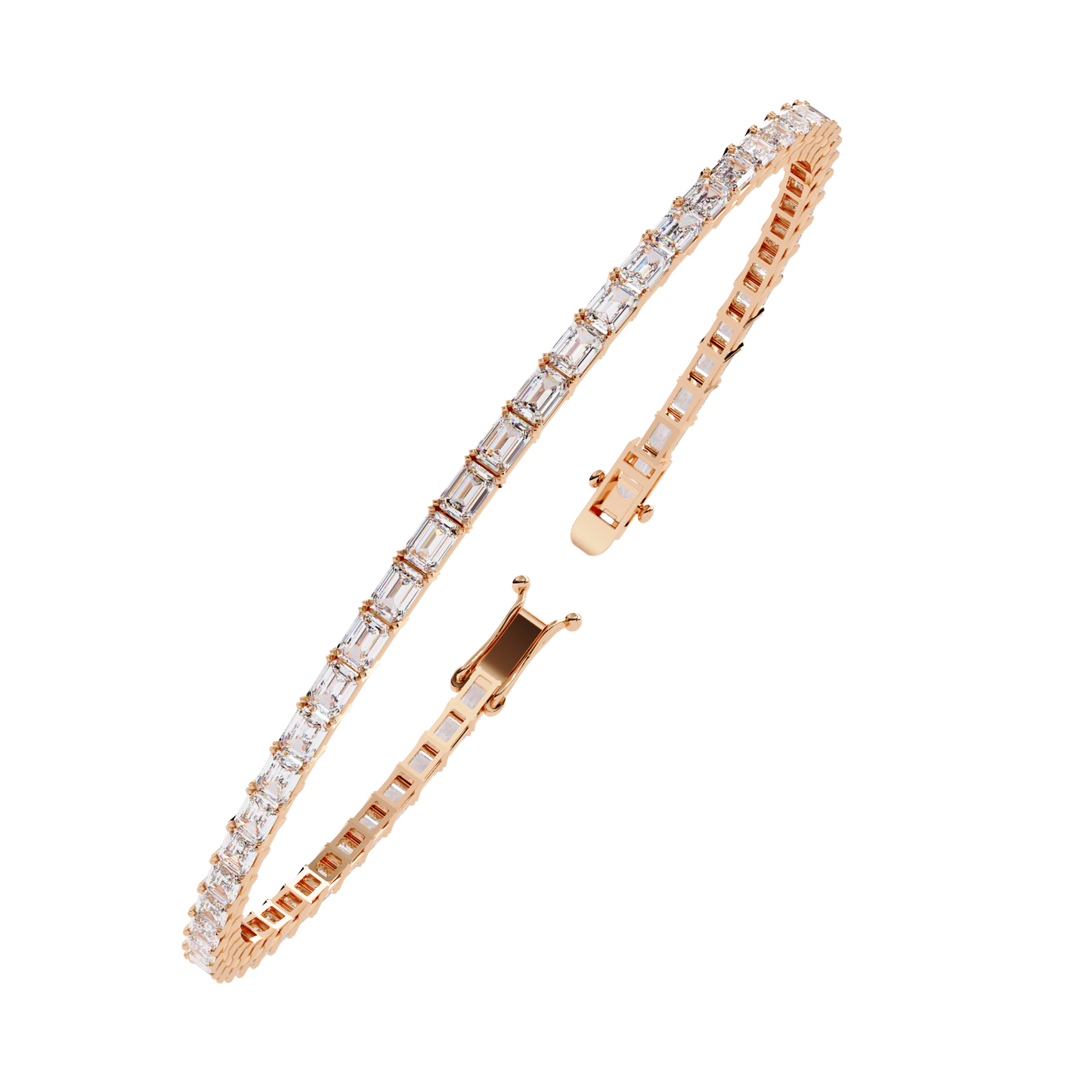 Petra Emerald Diamond Bracelet