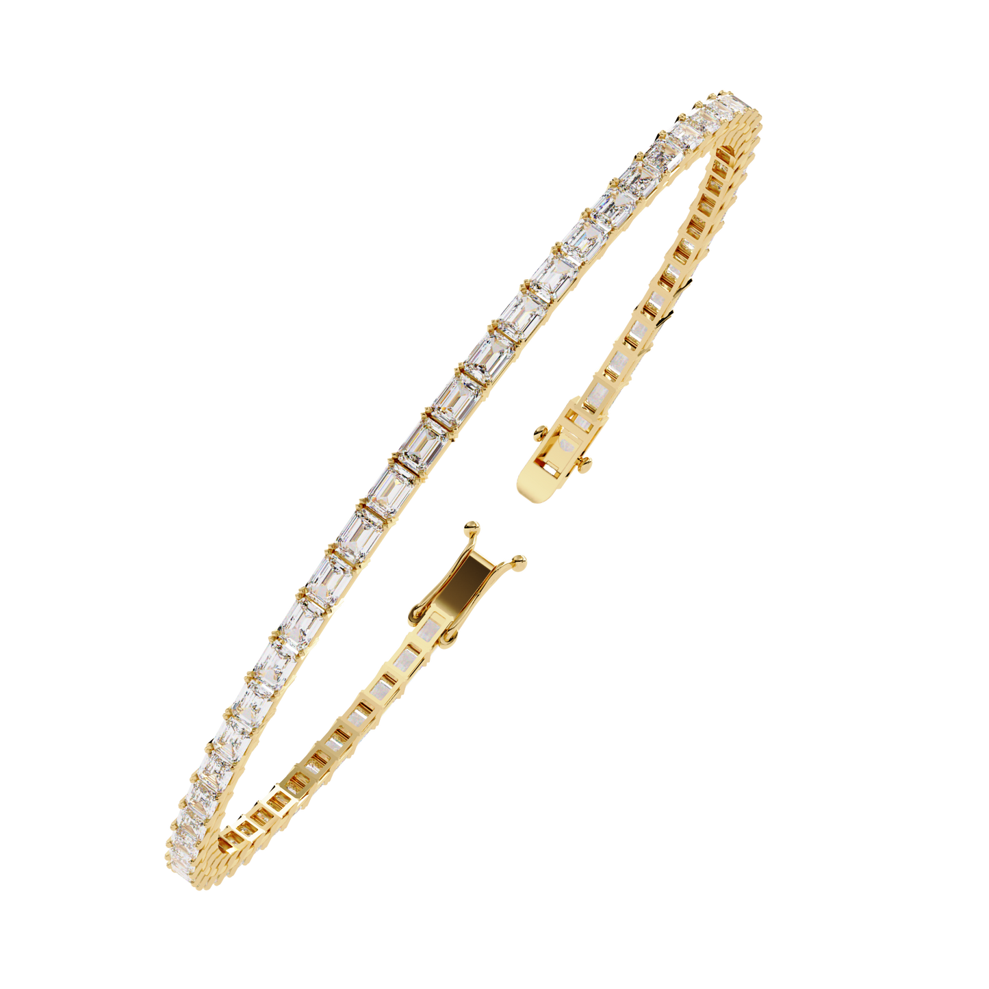 Petra Emerald Diamond Bracelet