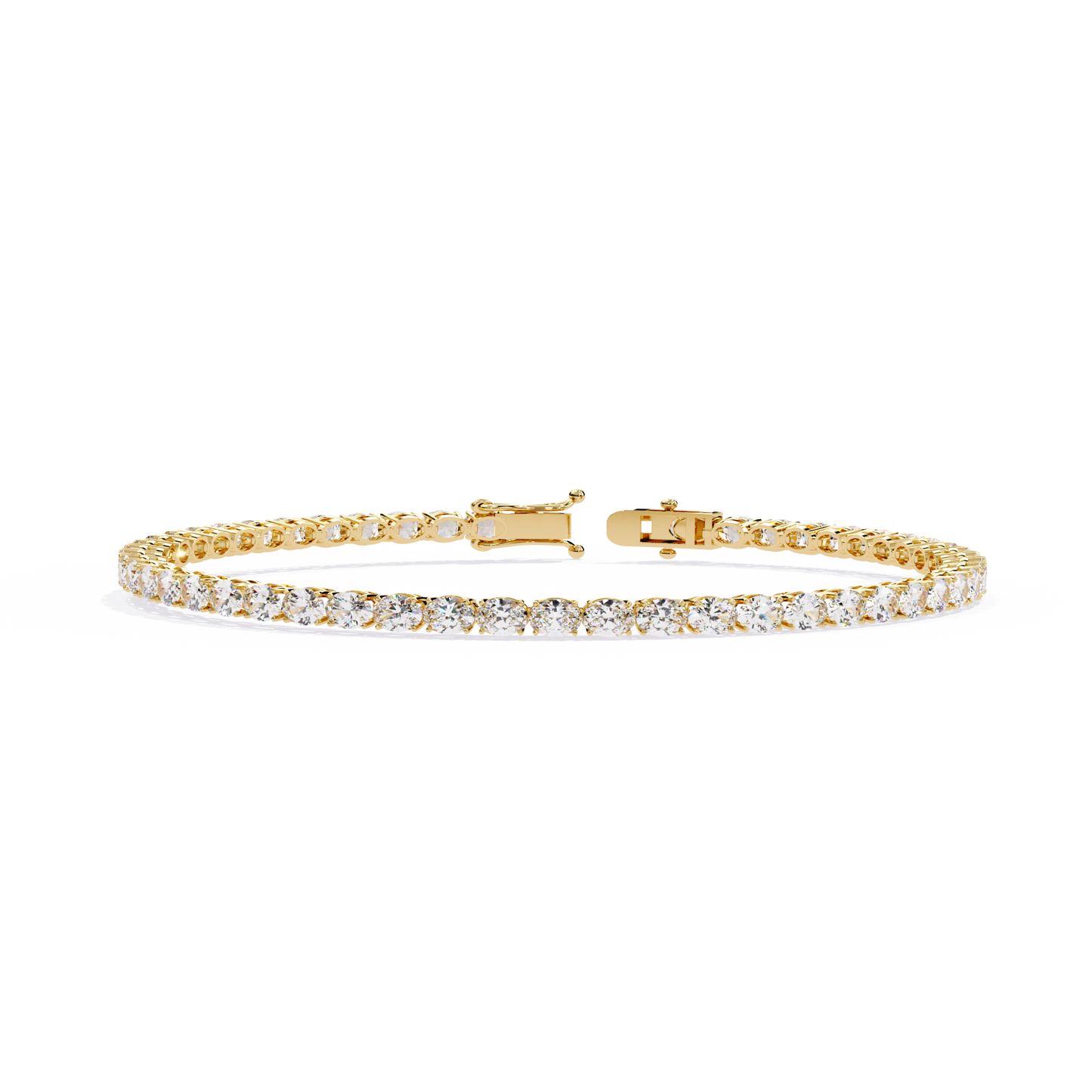 Petra Oval Diamond Bracelet