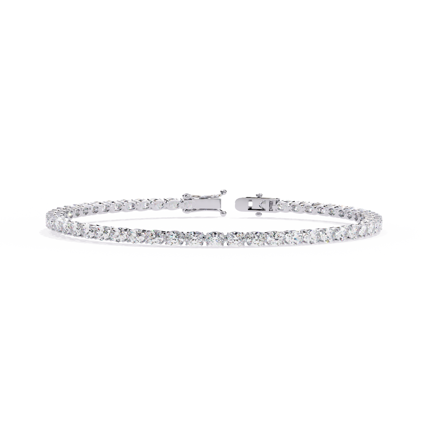 Petra Oval Diamond Bracelet
