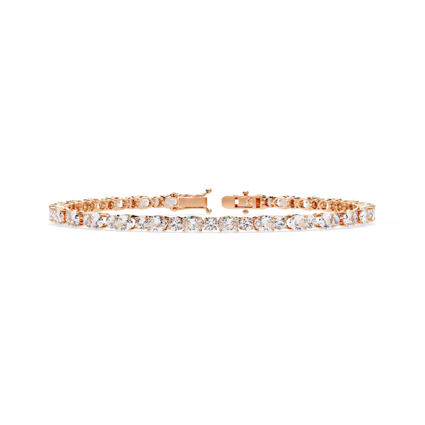 Glimmerine Oval Diamond Bracelet