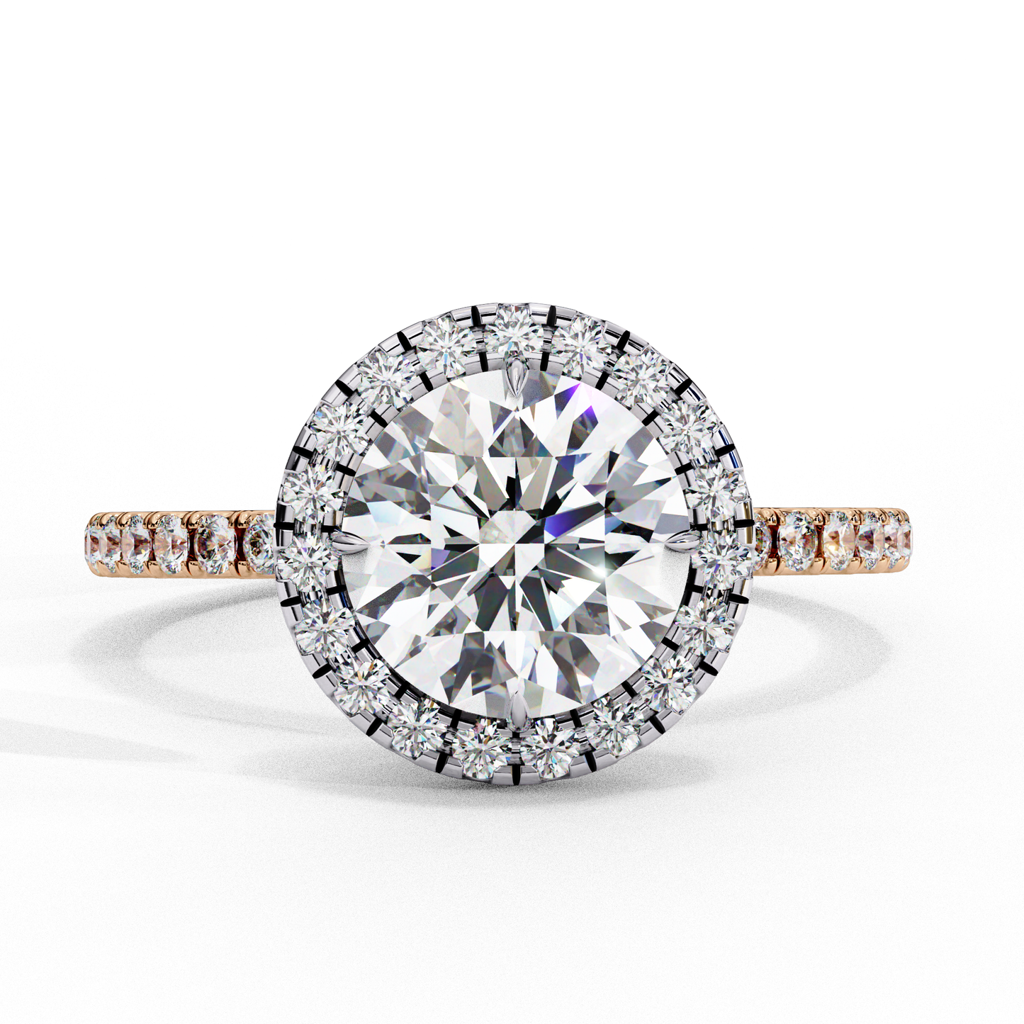 Valentina Round Diamond Ring