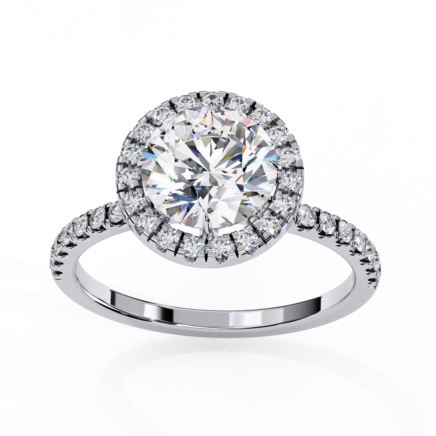 Valentina Round Diamond Ring