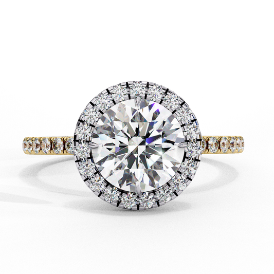 Valentina Round Diamond Ring