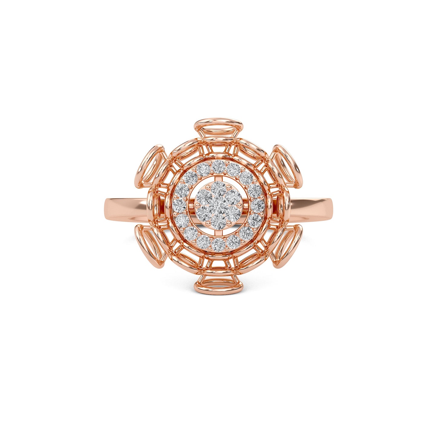 Saturn Diamond Ring
