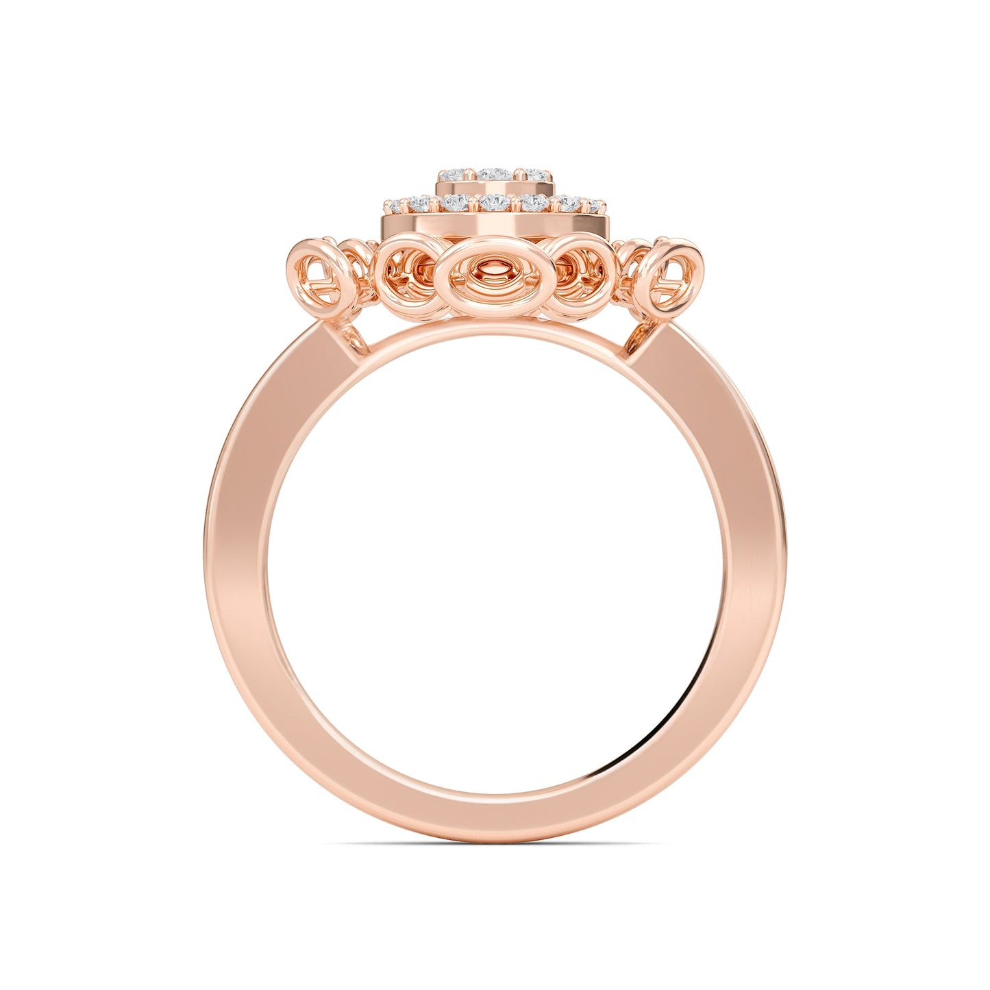 Saturn Diamond Ring