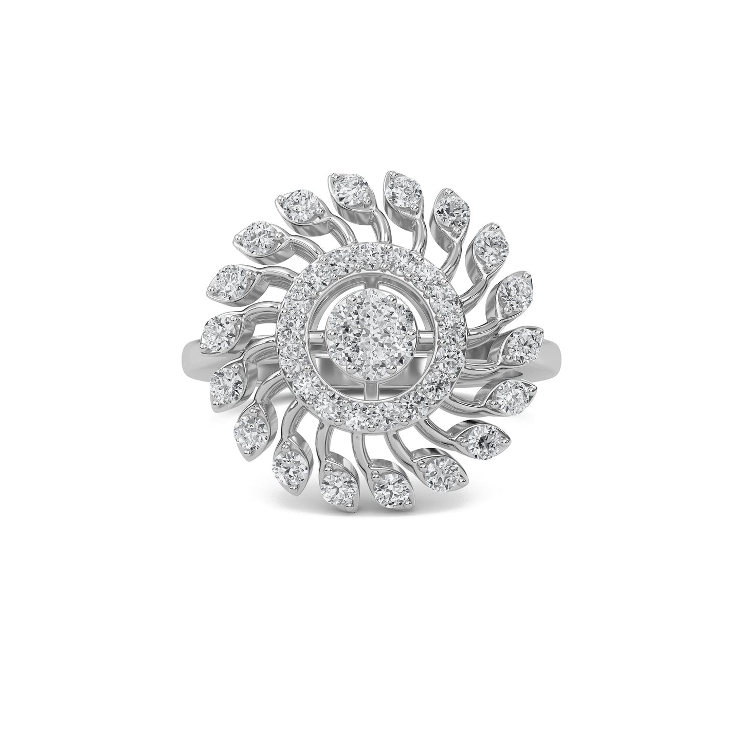 Solis Round Diamond Ring