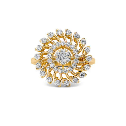 Solis Round Diamond Ring