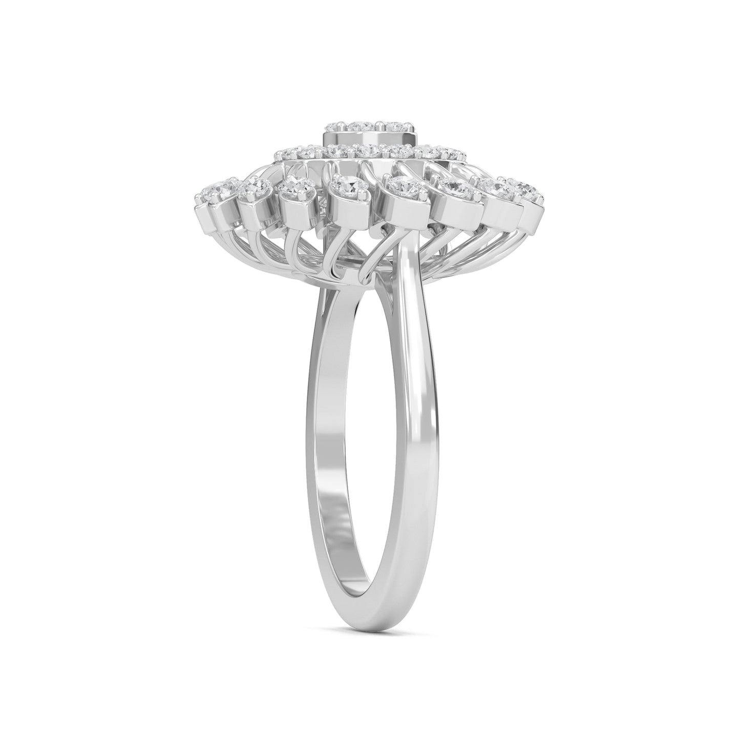 Solis Round Diamond Ring