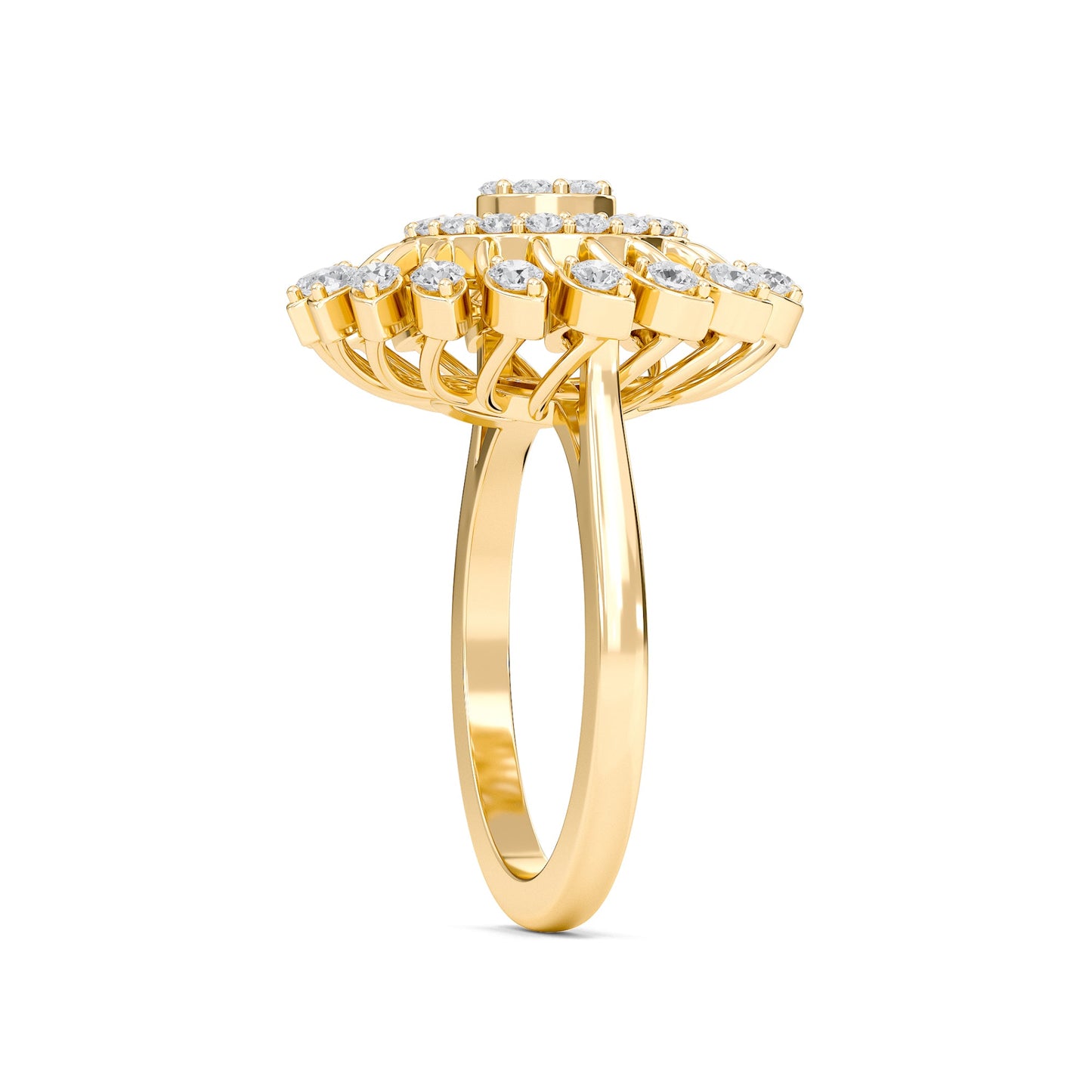 Solis Round Diamond Ring