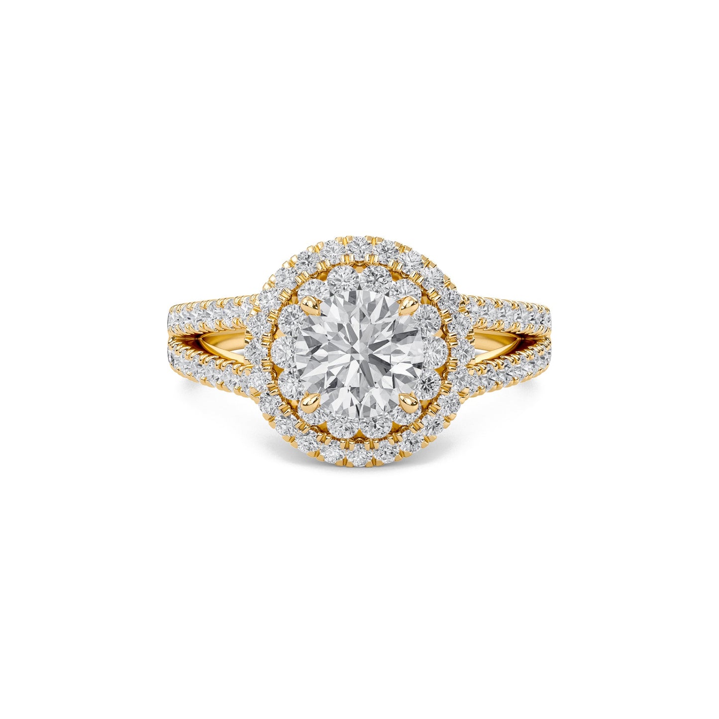 Aura Round Diamond Ring