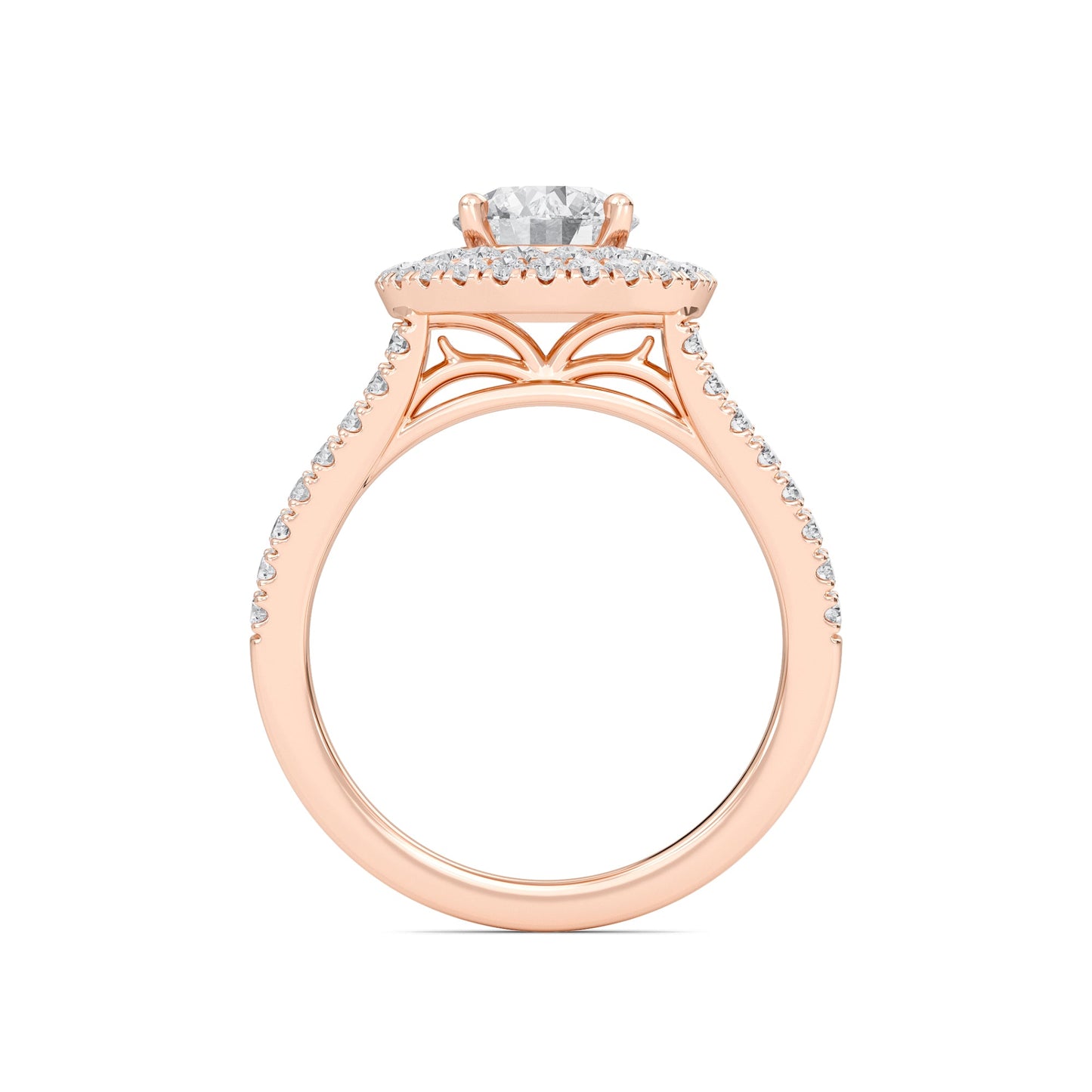 Aura Round Diamond Ring