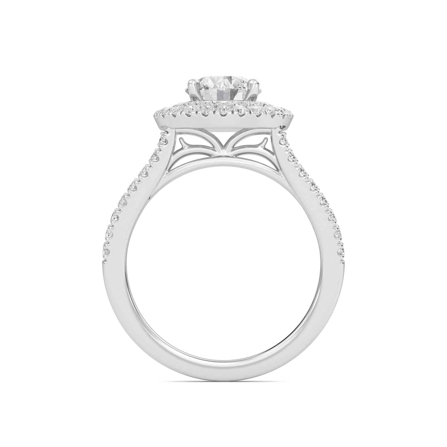 Aura Round Diamond Ring