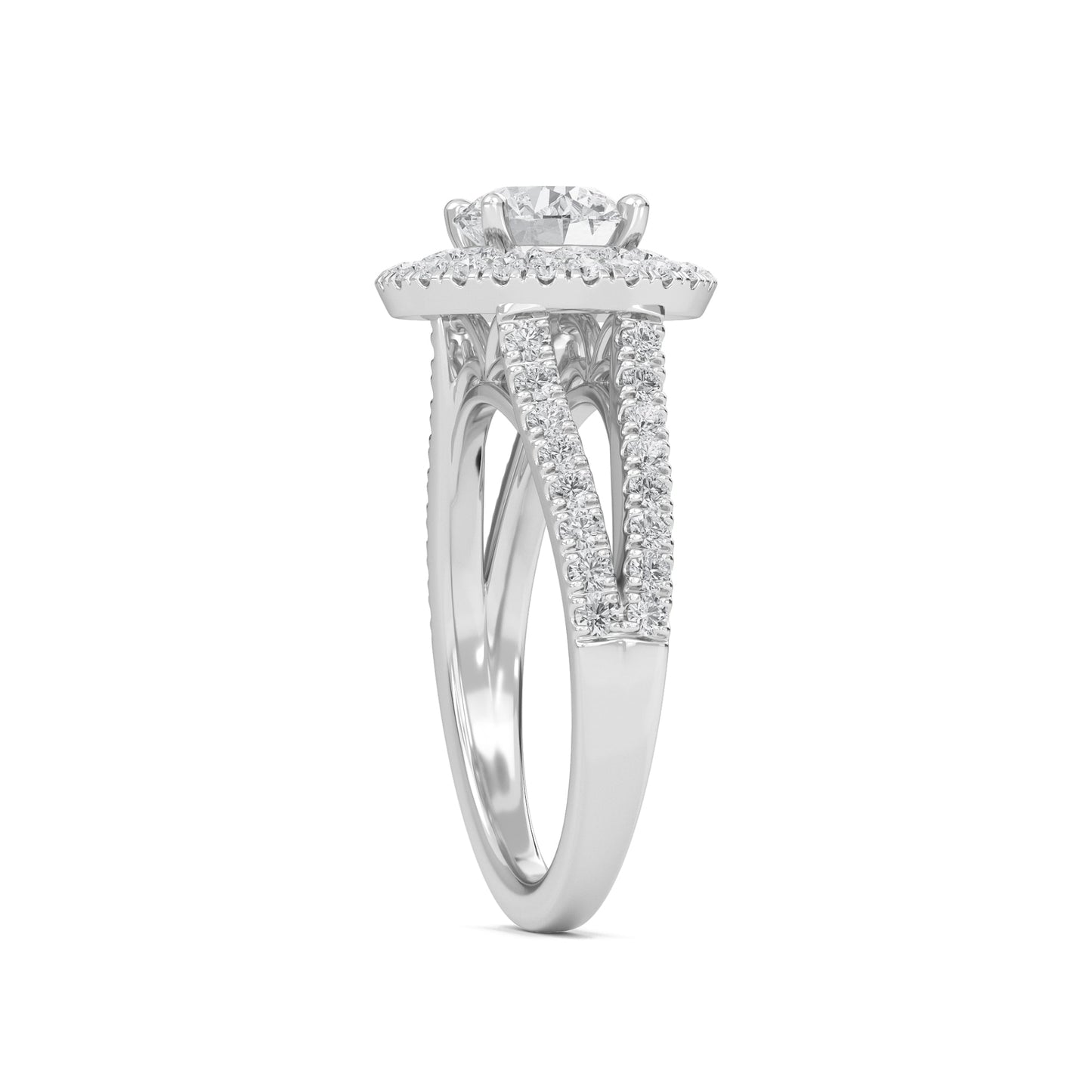 Aura Round Diamond Ring