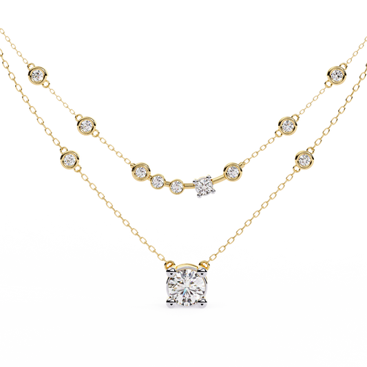 Solara Diamond Necklace