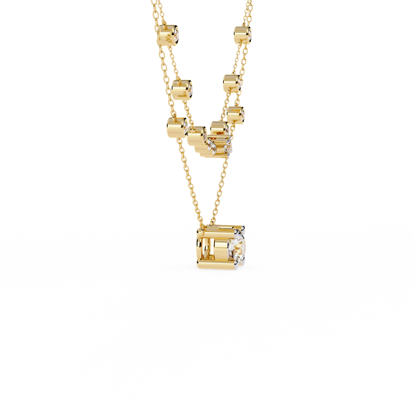 Solara Diamond Necklace