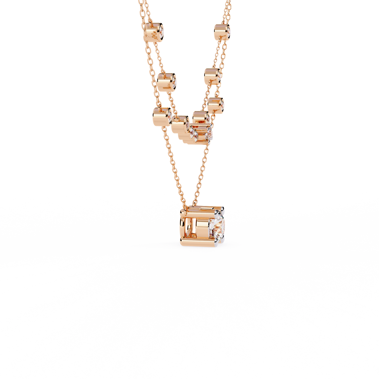 Solara Diamond Necklace