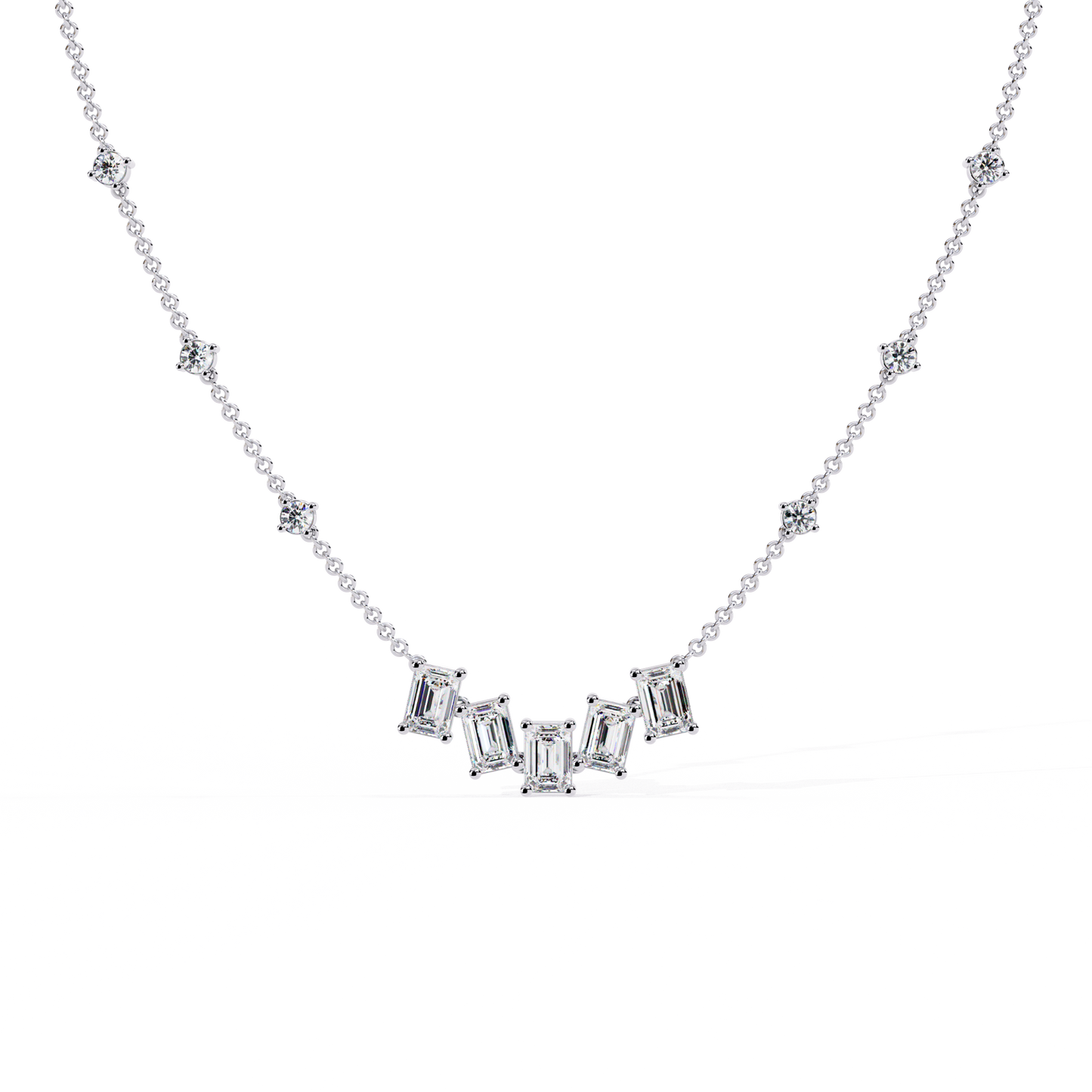 Cedar Diamond Necklace