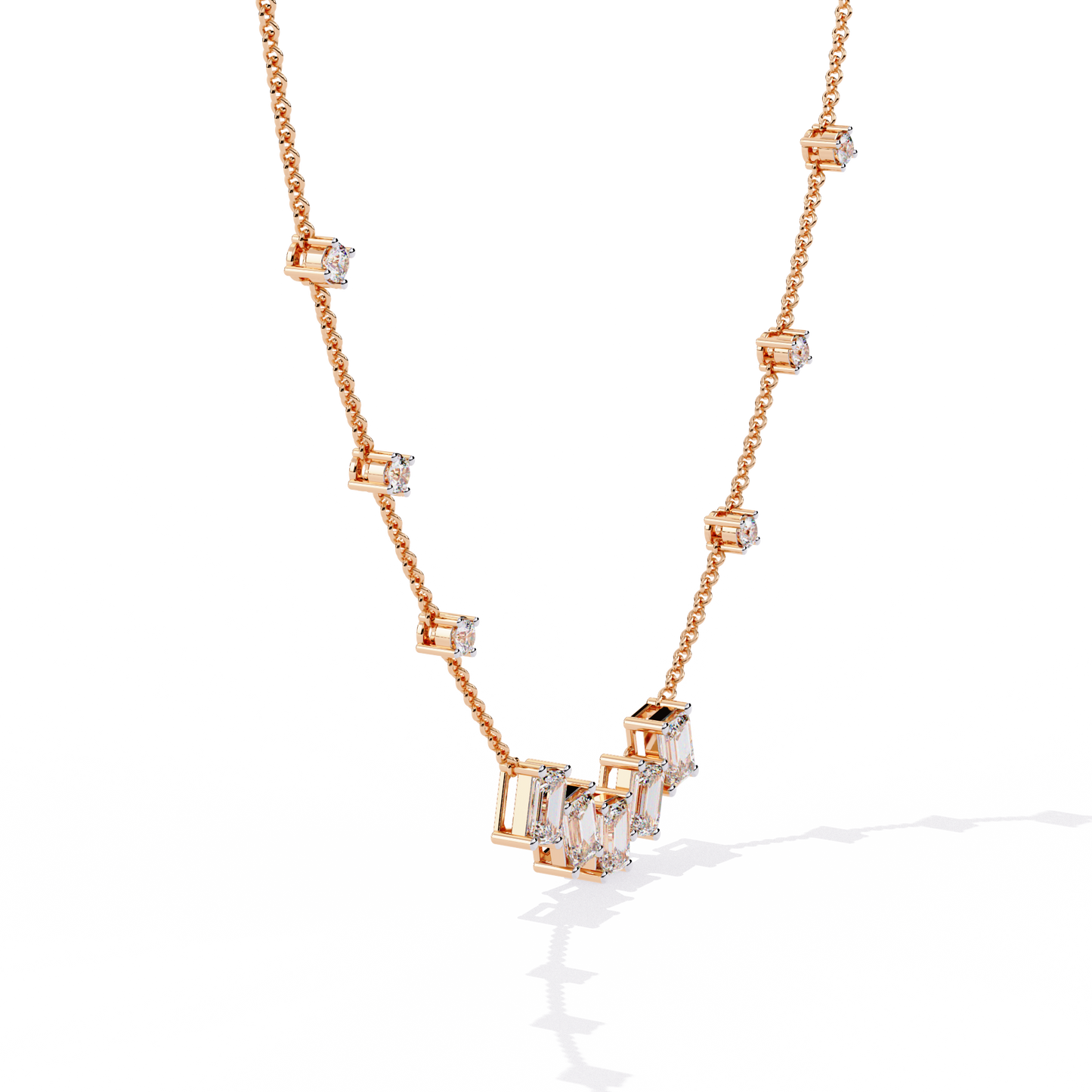 Cedar Diamond Necklace
