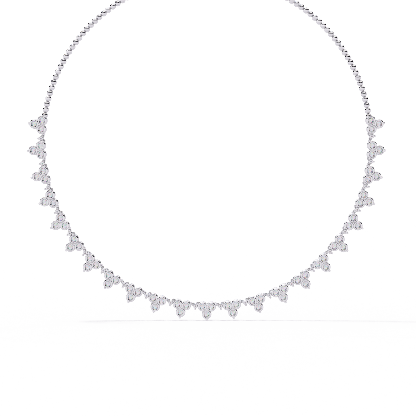 Sylva Round Diamond Necklace