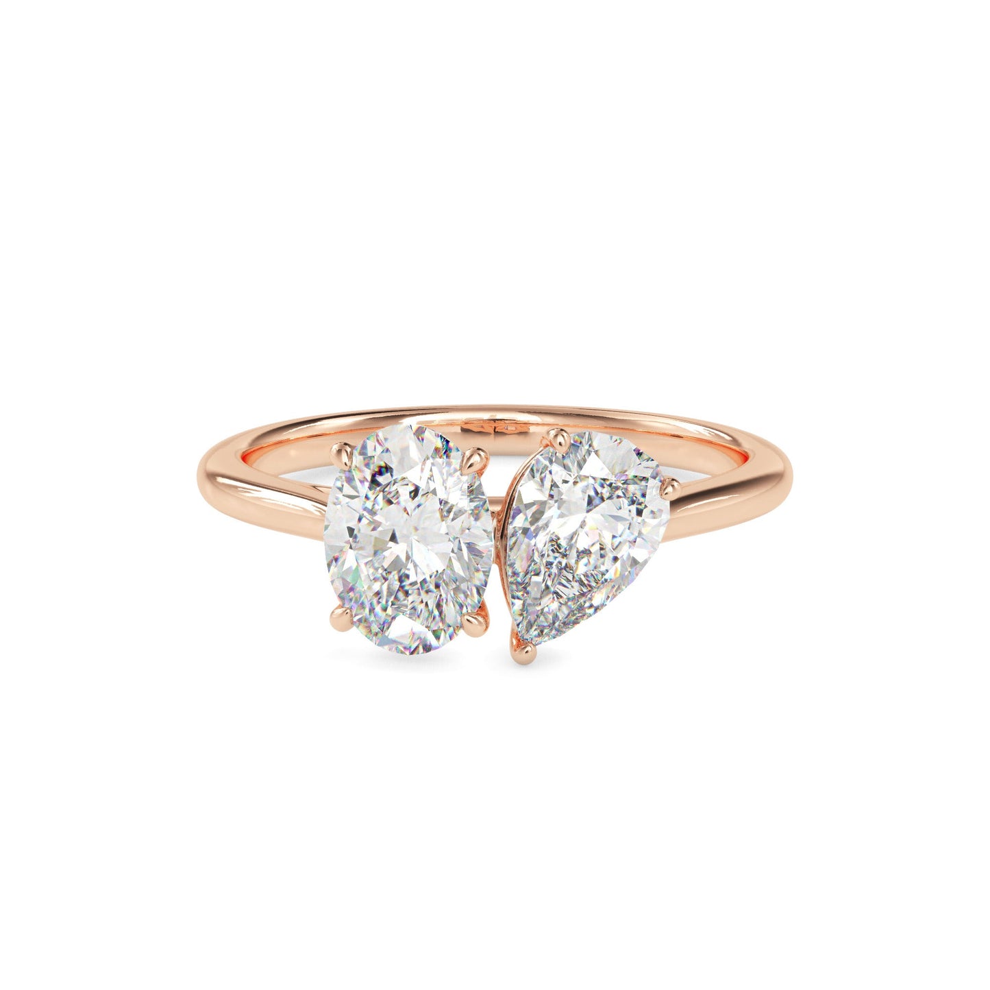 The Kylie Ring aka Toi et Moi Diamond Ring