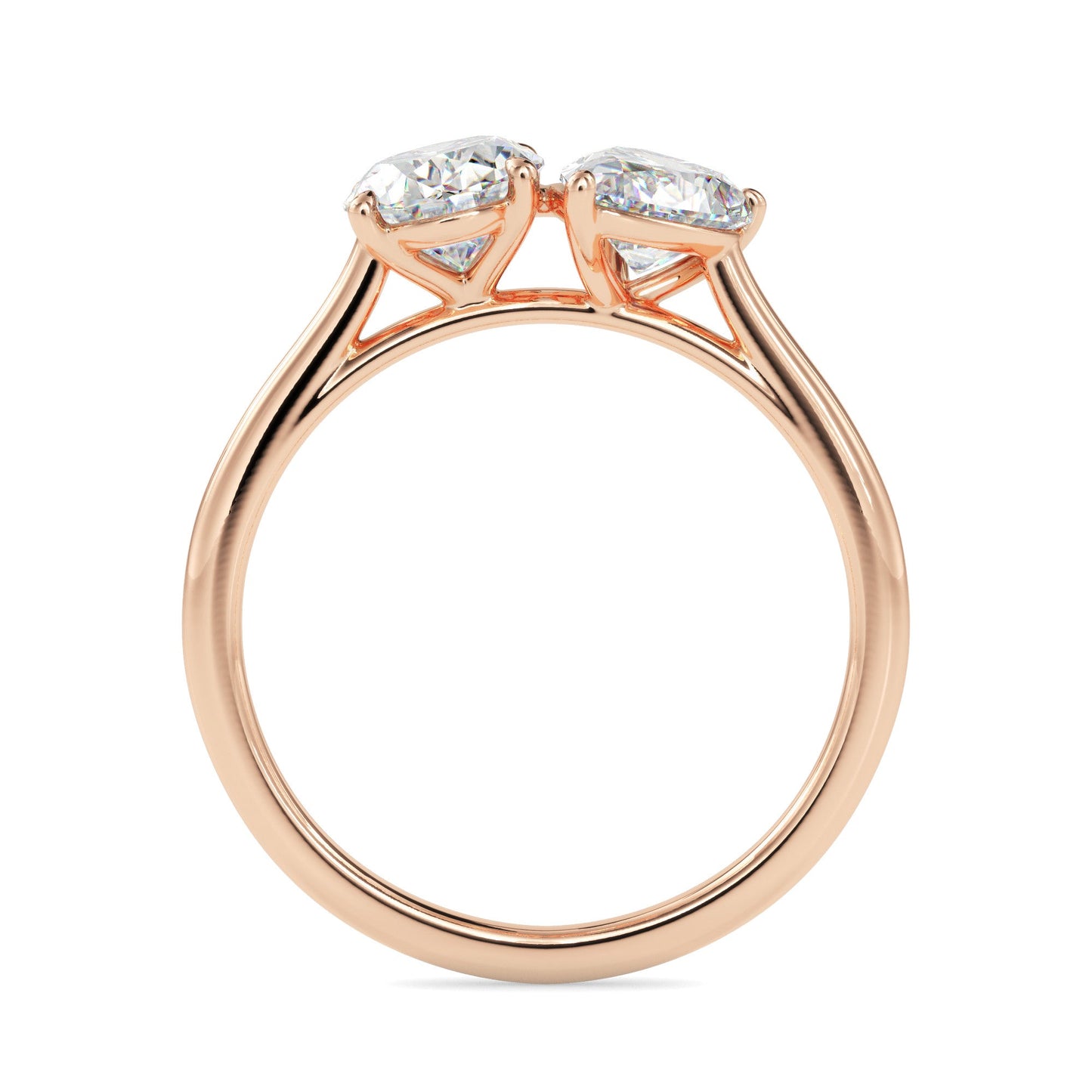 The Kylie Ring aka Toi et Moi Diamond Ring