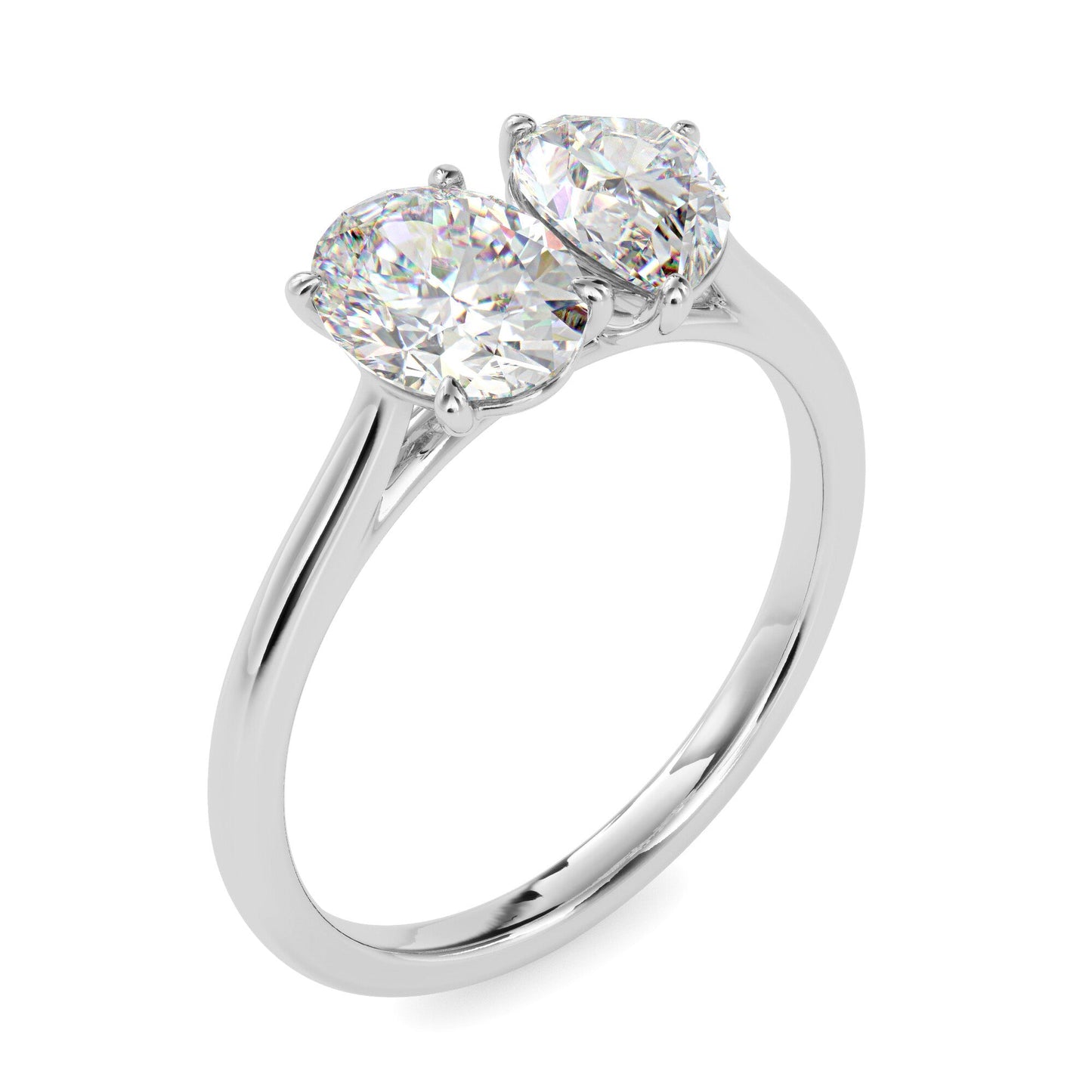 The Kylie Ring aka Toi et Moi Diamond Ring