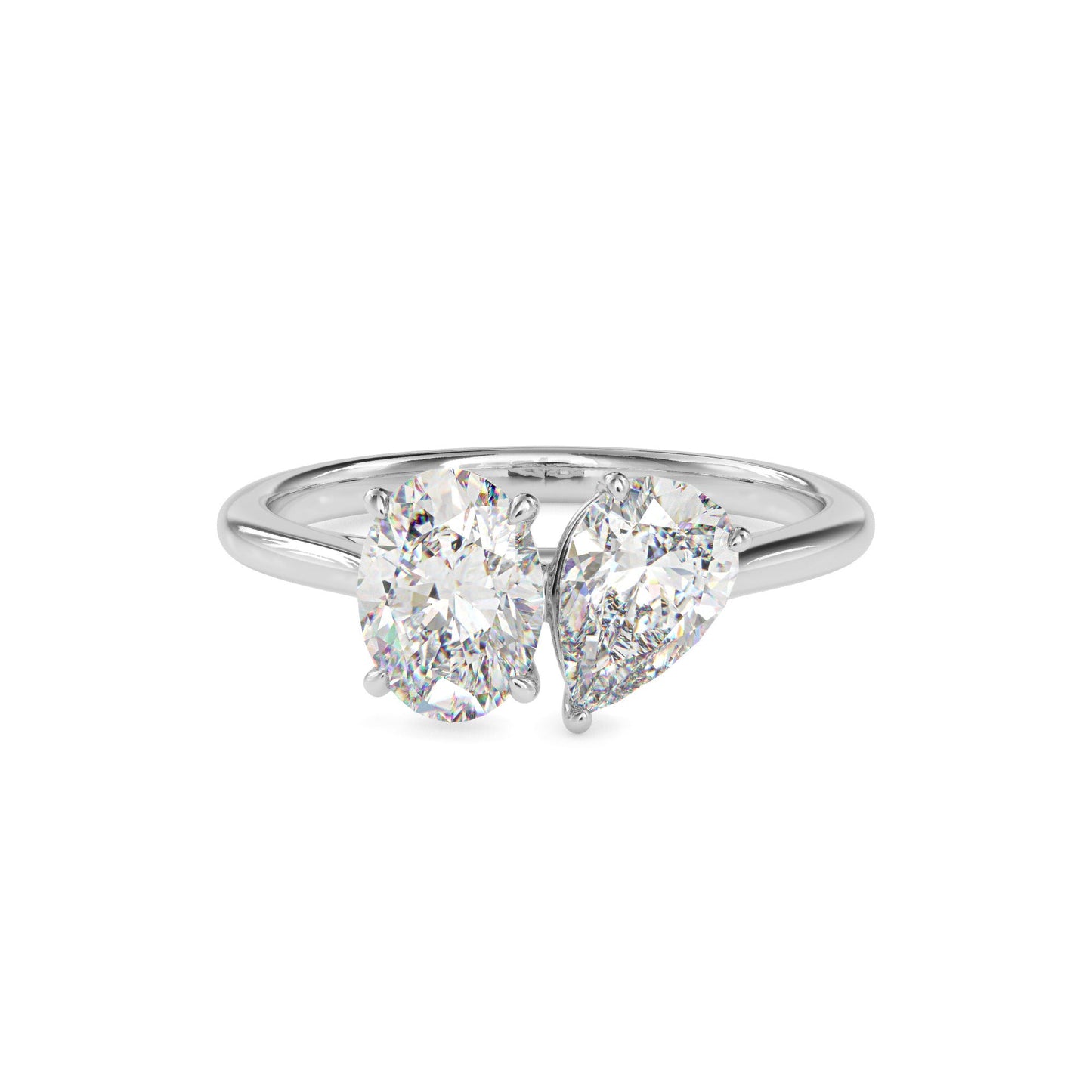 The Kylie Ring aka Toi et Moi Diamond Ring