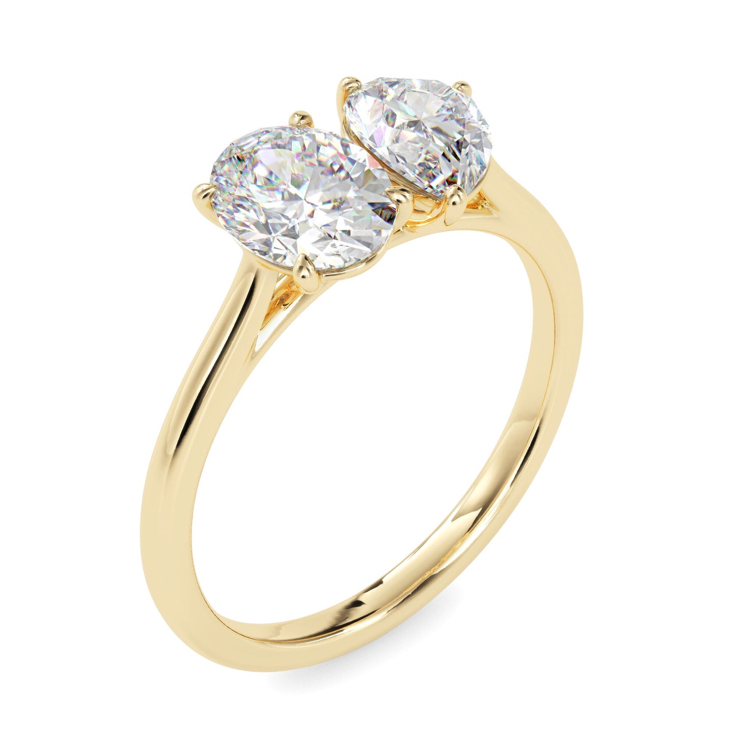 The Kylie Ring aka Toi et Moi Diamond Ring